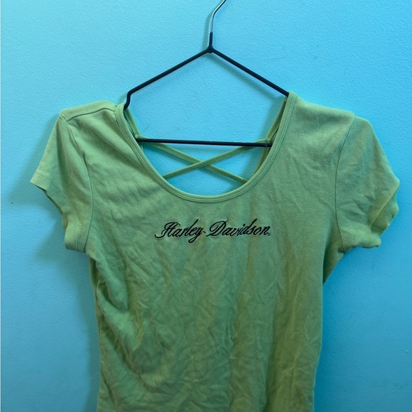 Harley-Davidson Tops - |SOLD!|Harley-Davidson Light Green Women's Short Sleeve Tee
